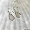 Marion Sea Glass Earrings (silver reversible)