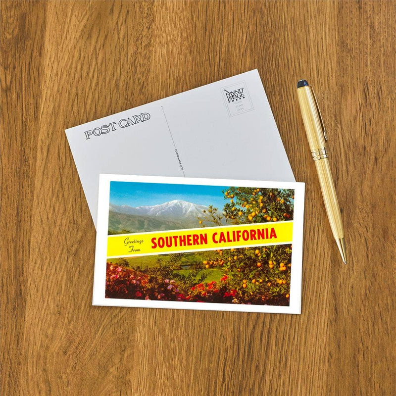 Postcard CA-272 Greetings from Southern California