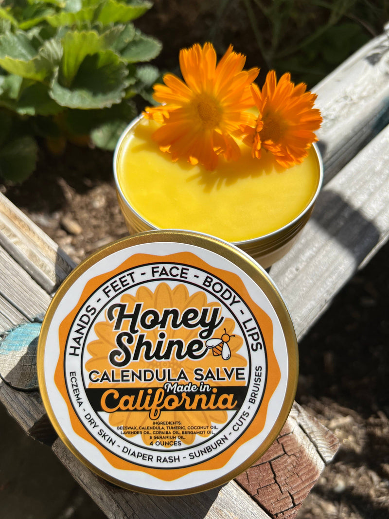 Honey Shine Calendula Salve