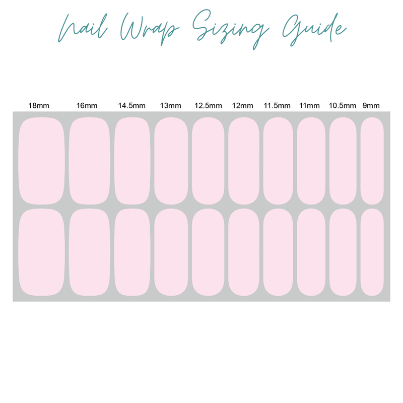 Tickled Pink | Light Pink Ombre Spring & Summer Nail Wrap