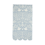 Floral Menorah Dinner Napkin