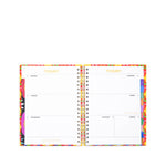 12 Month Medium Planner, Flower Quilt