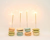 Wish 6.75" Sparkler Wand Card - Sparkle Wish Love - Gold