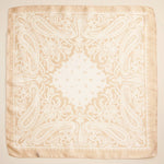 Silk Texture Paisley Bandana Scarf for Men & Women