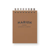 Custom Ojai Coordinates Mini Jotter Notebook