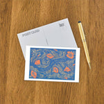 Postcard CC-50 Greetings from California, Poppies