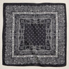 Silk Texture Paisley Bandana Square Scarf for Men & Women
