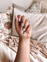 Spotted | Classic Black & Ivory Dalmatian Print Nail Wrap