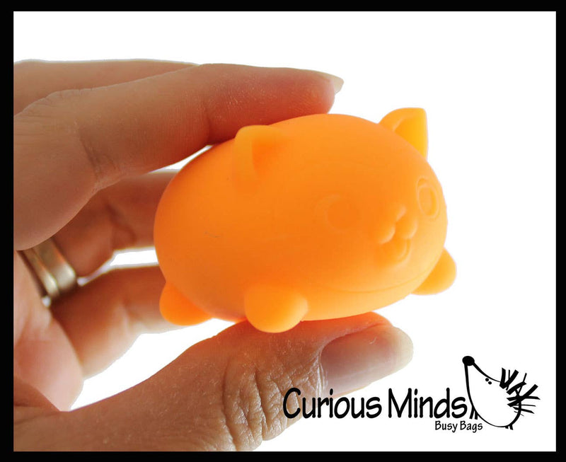 NeeDoh Teenie Cool Cat Groovy Soft Doh Filled Stretch Ball -