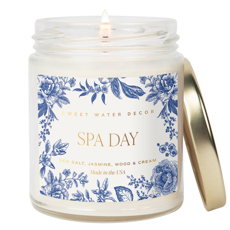 Spa Day 9 oz Soy Candle - Home Decor & Gifts