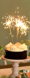 Wish 6.75" Sparkler Wand Card - Sparkle Wish Love - Gold