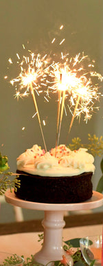 Wish 6.75" Sparkler Wand Card - Sparkle Wish Love - Gold
