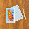 Postcard CA-479 Greetings from California, Cartoon