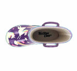 Kids Unicorn Dreams Rain Boot - Purple