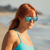 Glacier - Soft Grey / Ice Blue Mirror Polarized