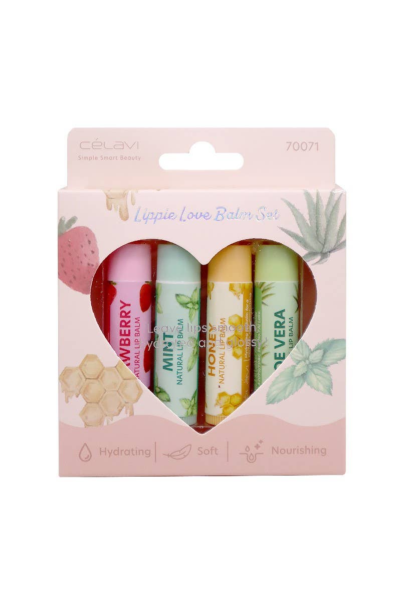 Lippie Love Lip Balm Set