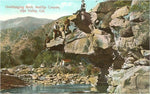 Postcard CA-686 Overhanging Rock, Ojai
