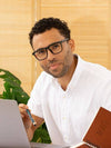 Julien -  Matte Black - Blue Light Filtering Lens