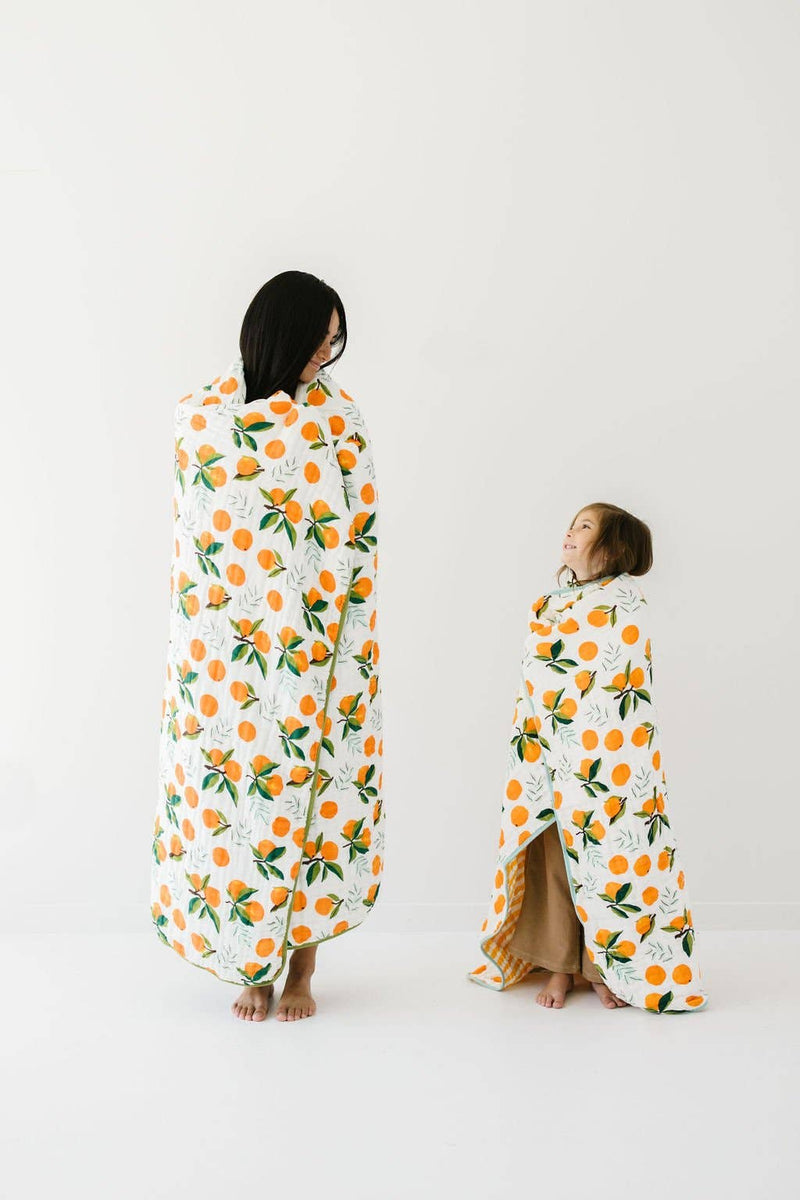 Large Clementine Throw