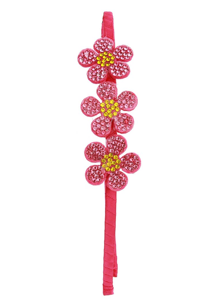 Rhinestone Daisy Headband