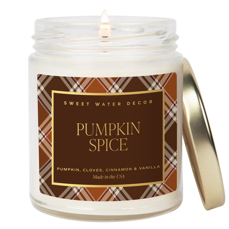 *NEW* Pumpkin Spice 9 oz Soy Candle - Fall Decor