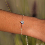 Plumeria Chain Bracelet
