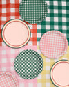 Camp Bride Gingham Washable Tablecloth, Bday Party