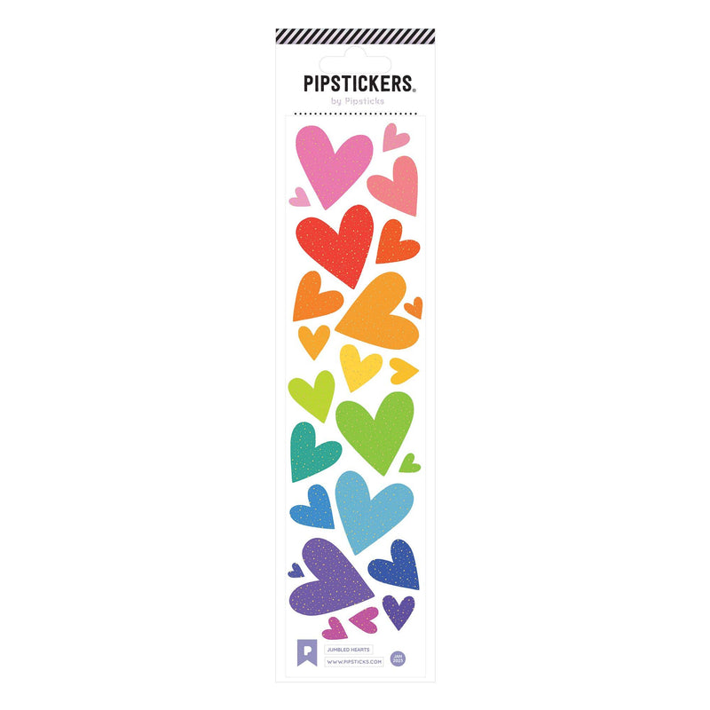 Jumbled Hearts Stickers