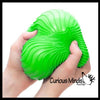 1 NeeDoh Jumbo Ripples Stress Ball Textured Squishy