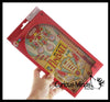 Large Metal Pinball Game - Mini Hand Held Travel Arcade Game