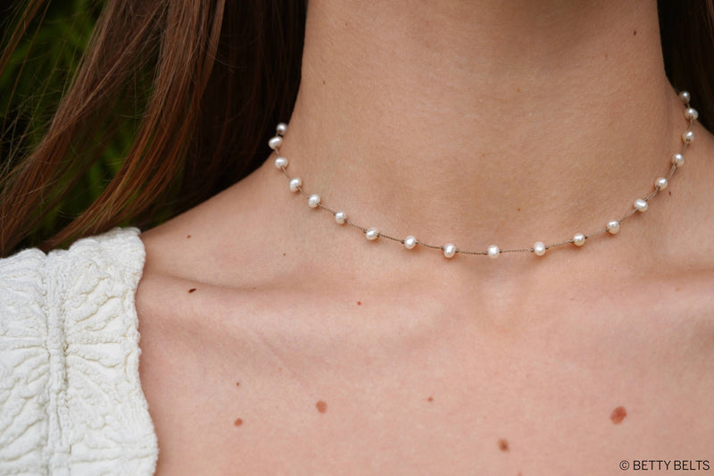 Adrianna Pearl Choker