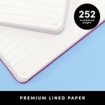 252PG Casebound Journal Lined Notebook
