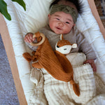 Fawn Snuggle Lovey Blanket