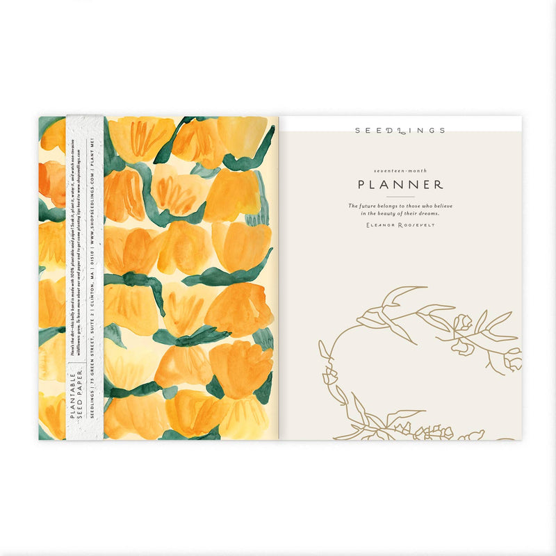 2025- 2026 Floral Abundance Seedlings On the Go Planner