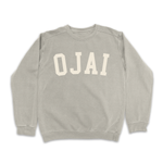 Ojai Vintage Washed Collegiate Crewneck
