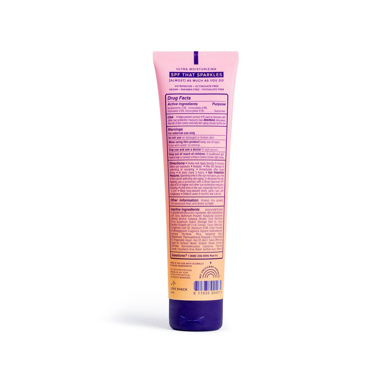 Bioglitter Sunscreen- Love Shack (4.5oz)