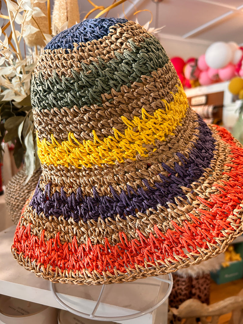 Colorful Straw Hat