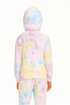 Rainbow Stripe cozy knit hoodie