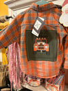 Orange Truck Flannel
