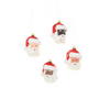 SANTA HEADS ORNAMENT