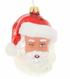 SANTA HEADS ORNAMENT