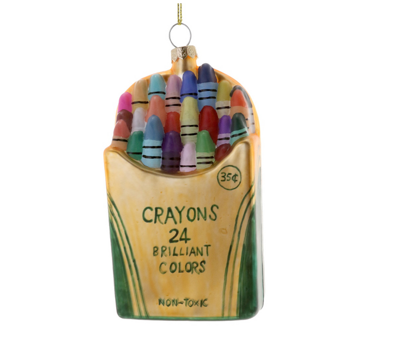 Crayon Box Ornament