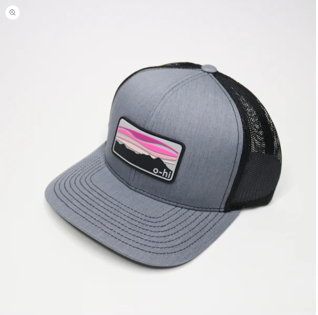 O-Hi Pink Moment Patch Hats