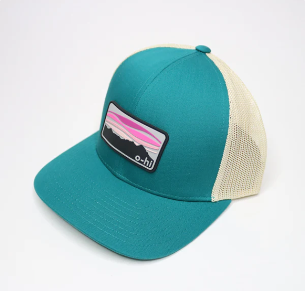 O-Hi Pink Moment Patch Hats