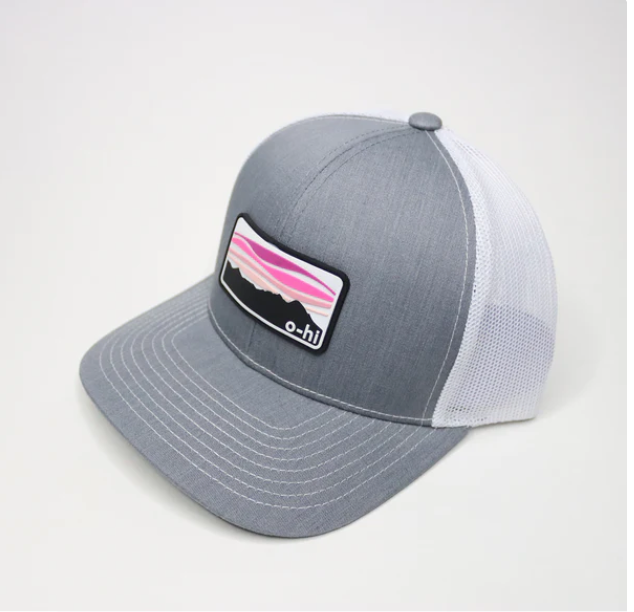 O-Hi Pink Moment Patch Hats