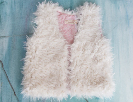 Faux Fur Lilac vest