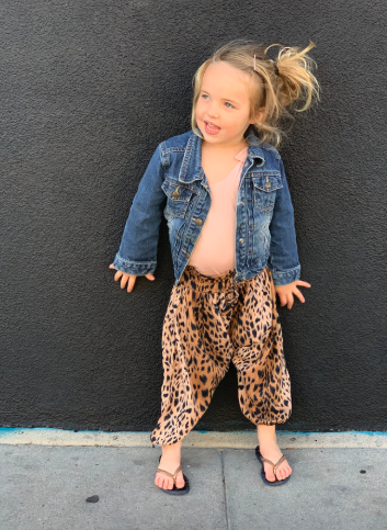 Cheetah Harem Pants