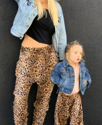 Cheetah Harem Pants