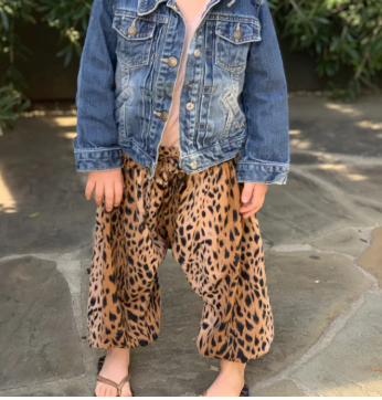 Cheetah Harem Pants