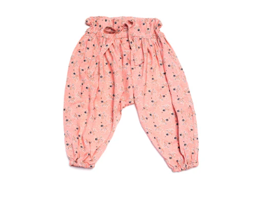 Pastel Love Coral Harem Pants